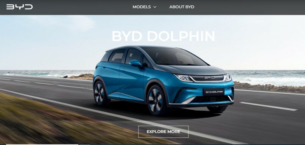 Kínai BYD modell - immár nálunk is kaphatóak - kép: BYD.com