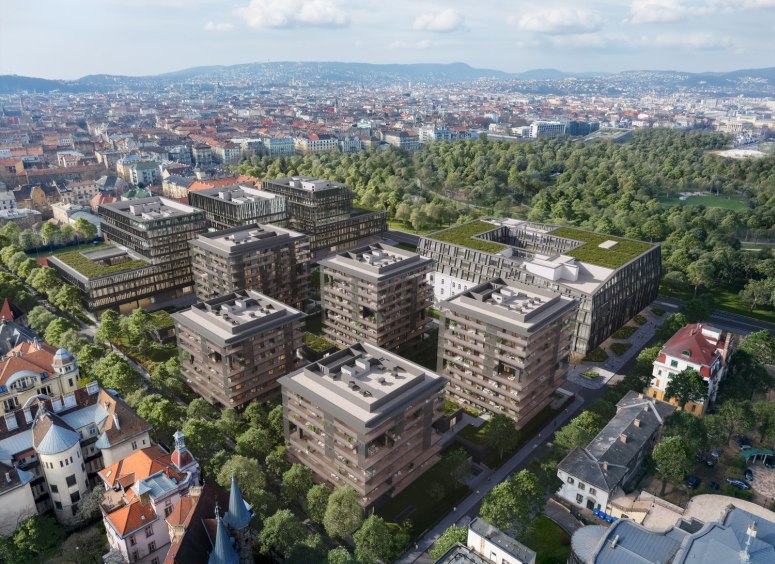 A Dürer Park házai: a Siemens adja az energiát, forrás: Siemens