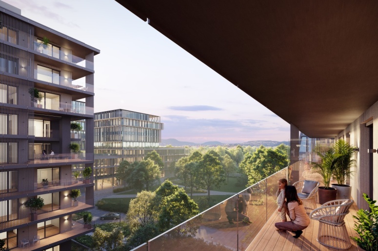 Dürer Park látványterv, forrás: Siemens