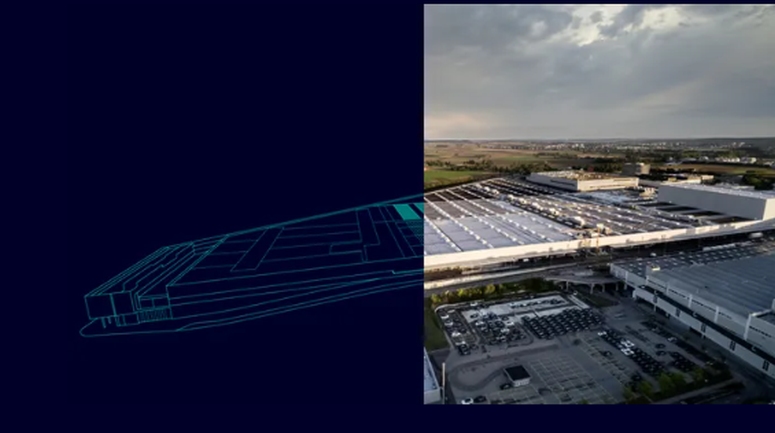 Digitális ikrek: Siemens és Mercedes-Benz, forrás: Siemens