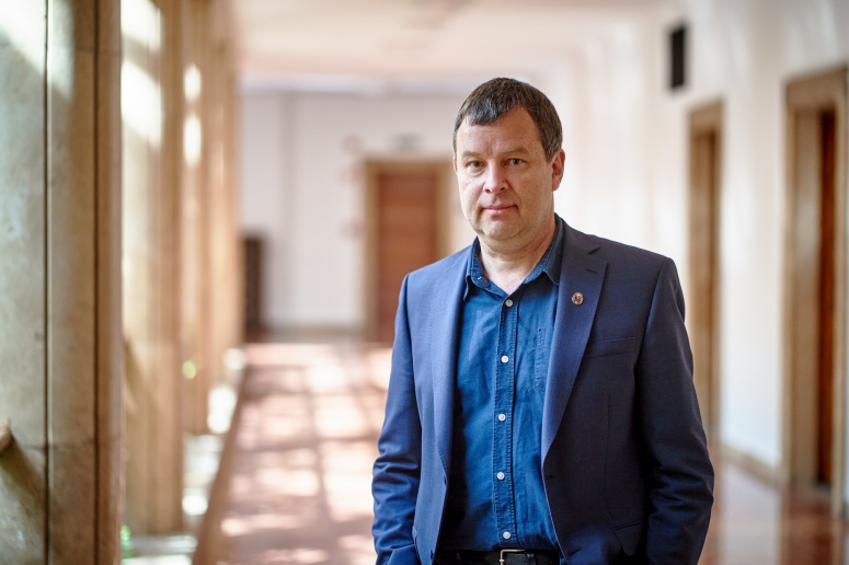 Gelencsér András, a Pannon Egyetem rektora, klímakutató, forrás: green.hu