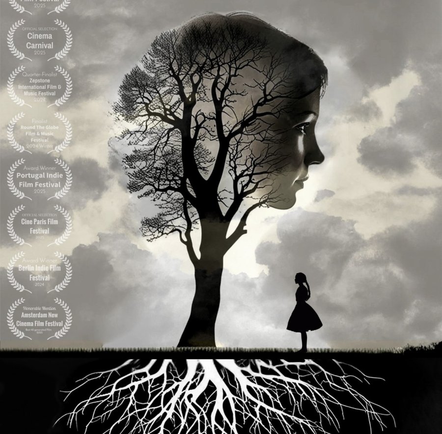 AI - MI flimsiker a magyar Dark Skies all around - kép: filmplakát